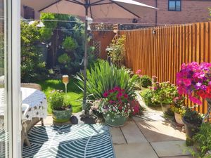 Rear Garden in Bloom- click for photo gallery